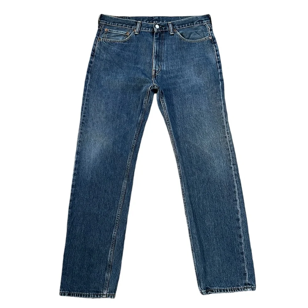 Levi’s 505 Men’s Regular Fit‎ Straight Leg Jeans Size 36